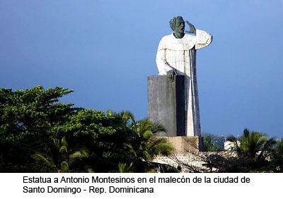 Antonio de Montesinos en Santo Domingo