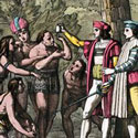 Leyenda negra: “Los indios eran engañados por los españoles al cambiar cuentas de colores y espejitos a cambio de oro”