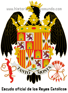 Escudo oficial de los Reyes Católicos