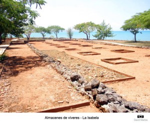 Almacenes de víveres en La Isabela