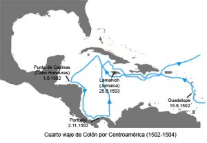 Cuarto viaje de Colón a las Indias