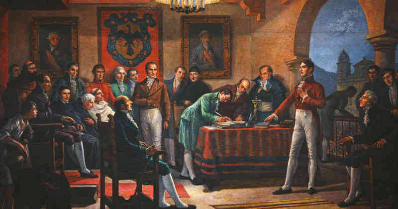 Cabildo abierto de Santafé de Bogotá, 20 de julio de 1810