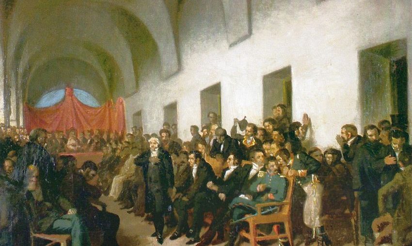 Cabildo abierto de Buenos Aires de 1810 durante la Revolución de Mayo