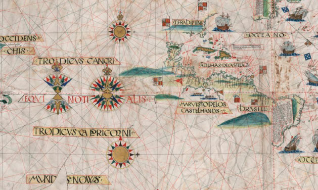 Map of Jorge Reinel de 1519