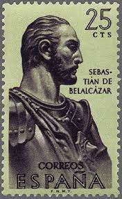 Sello de Sebastián de Belalcázar de España
